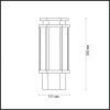 Уличный светильник Odeon Light Gino (Гино) 4048/1B