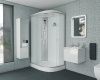 Душевая кабина Niagara Eco E120/80/13L/MT 120х80 асимметричная с крышей ориентация левая