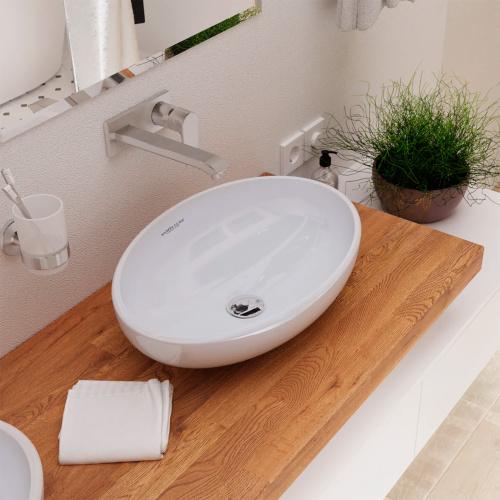 Мебельная раковина Sanita Luxe RNGSLWB01 53х36х16 - фото 5