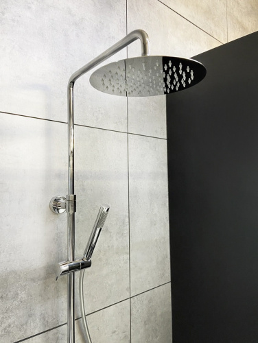 Душевая стойка AltroBagno Costanza AltroBagnoCostanza030412Cr настенная цвет хром - фото 5 Душевая стойка AltroBagno Costanza AltroBagnoCostanza030412Cr настенная цвет хром - фото 5