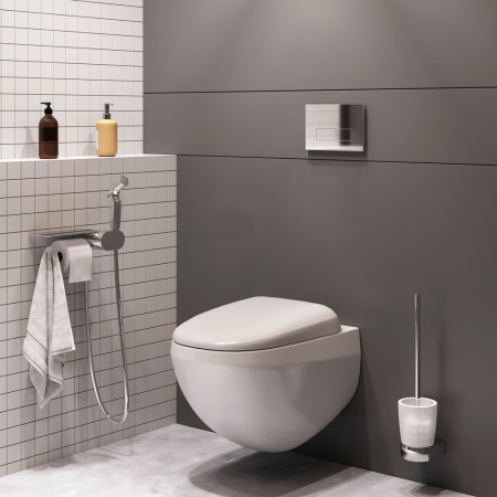 Унитаз подвесной Am.Pm Sensation CK30H0904W белый с сиденьем микролифт безободковый каскадный смыв