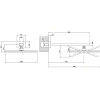 Верхний душ Gessi Rettangolo 15185#031 30х30 хром