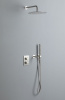 Душевая система Allen Brau Priority 5.31014-BN встраиваемая в стену цвет никель с термостатом