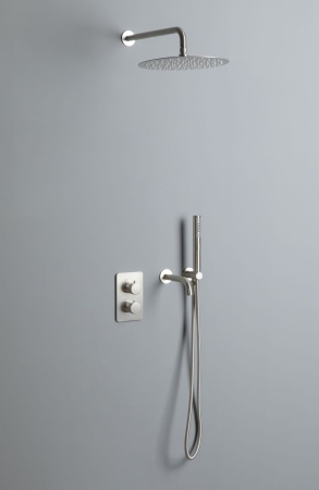 Душевая система Allen Brau Priority 5.31014-BN встраиваемая в стену цвет никель с термостатом