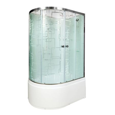 Душевая кабина AvaCan EM4511RN 110х80 асимметричная без крыши ориентация правая