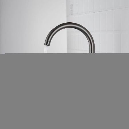 Смеситель для кухни Shevanik S428T на мойку оружейная сталь