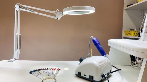 Настольная лампа Uniel TLD-568 TLD-568 White/Led/300Lm/2700-5500K/Dimmer/X5 - фото 3