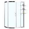Душевой уголок Azario VICTORIA AZ-NNQ2131-1-L 900 120х90 стекло прозрачное профиль серебро без поддона