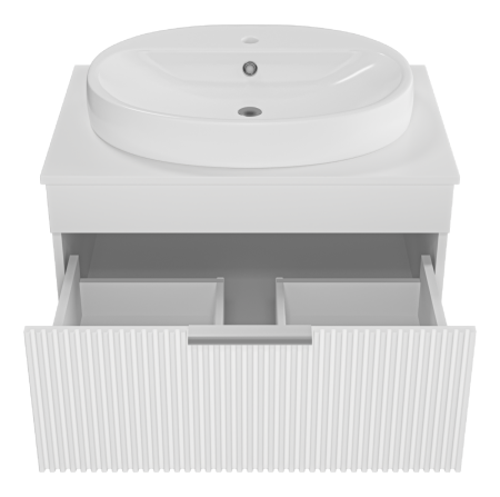 Тумба под раковину Brevita Enfida ENF-06070-0141Я 70х50 подвесная цвет белый