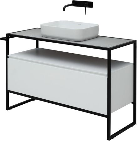 Тумба под раковину Allen Brau Priority 1.31004.WM 120х50 напольная цвет белый