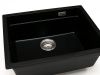 Кухонная мойка Grandex Aqua 500204 55х45 цвет черный поверхность матовая