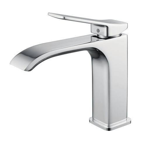 Смеситель Shevanik S4001 на раковину хром - фото 2