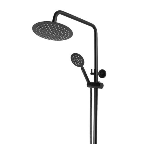 Душевая стойка Fixsen FX-9500B настенная цвет черный - фото 5