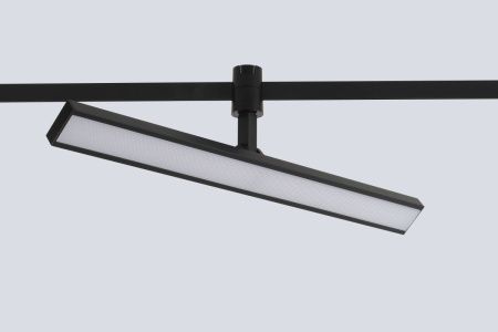 Трековый светильник для гибкой магнитной системы Crystal Lux Trace 48V (Траце 48В) CLT 0.37 001 18W BL SMART