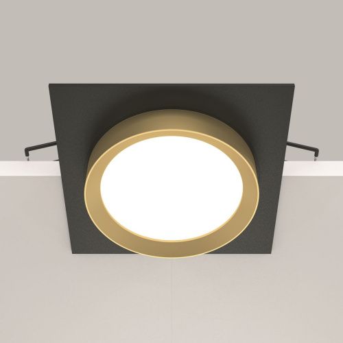 Светильник встраиваемый Maytoni Technical Hoop DL086-GX53-SQ-BG - фото 5