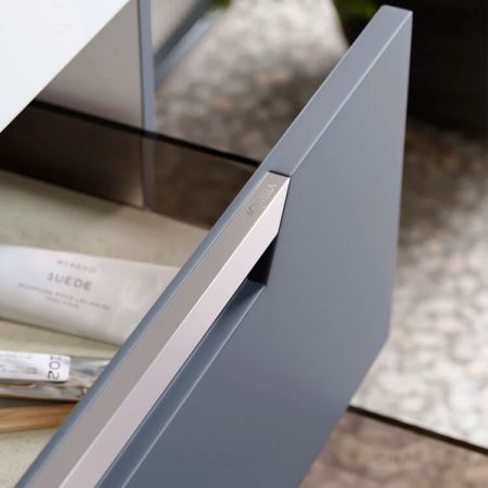 Тумба под раковину Aqwella Y CUB0109GR 90х40 подвесная цвет серый