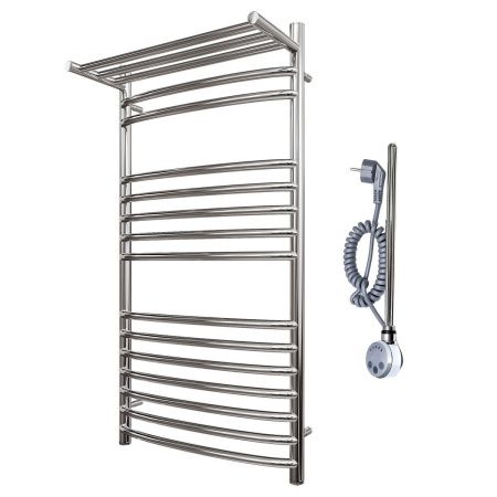 Полотенцесушитель электрический Point Альфа PN05150SPE 55х100 хром