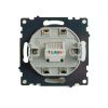 Розетка компьютерная 1-местная RJ-45 Stekker Катрин 49227