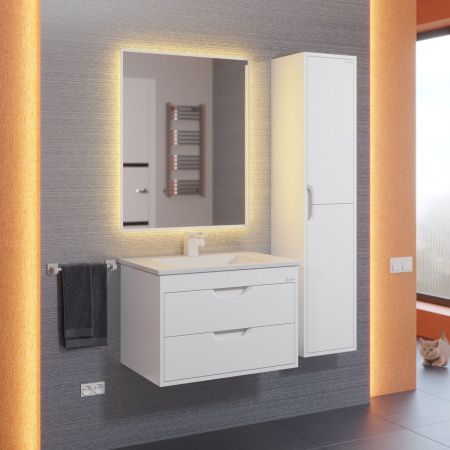 Тумба с раковиной Uperwood UPD Modul 393020548 60х50 цвет белый