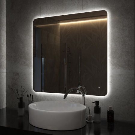 Зеркало с подсветкой Maretti Florenza FL148080P16EL 80х80 подвесное