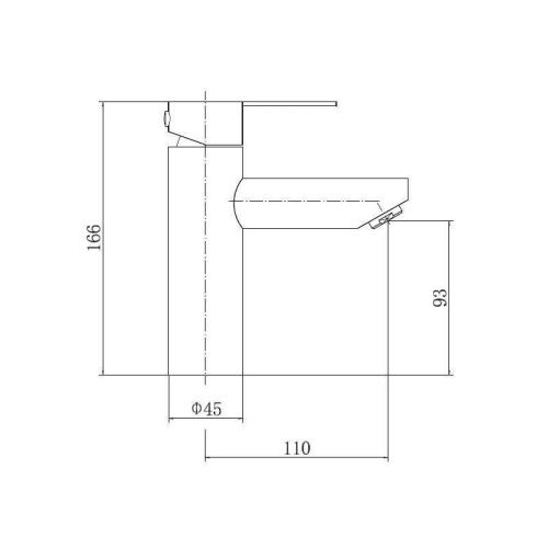 Смеситель Fashun A51101-8 на раковину белый - фото 3