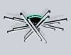 Светильник потолочный Ambrella Light LineTech (ЛинеТецх) FL6276