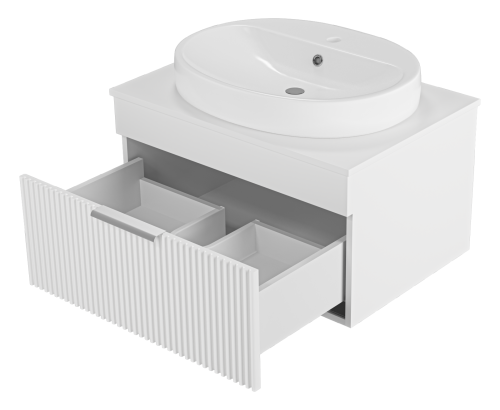 Тумба под раковину Brevita Enfida ENF-06070-0141Я 71х50х40 - фото 4