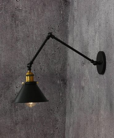 Бра Lumina Deco Gubi (Губи) LDW B005-2 BK
