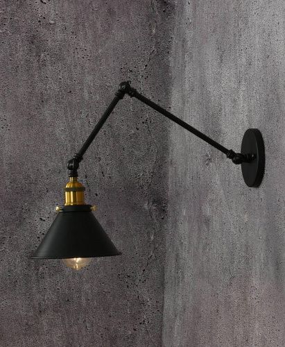 Бра Lumina Deco Gubi (Губи) LDW B005-2 BK - фото 2