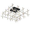 Светильник потолочный Delight Collection Molecular (Молецулар) MX18001067-36A black/gold