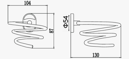Держатель фена D-Lin D234700