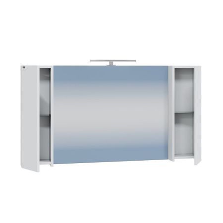 Зеркало-шкаф СанТа Вега 700452 120х14х65 подвесной цвет белый