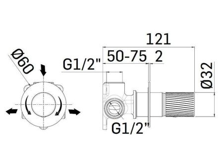 Переключатель потока Mamoli Tuttodunpezzo 27320000002A