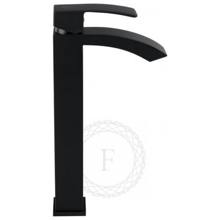 Смеситель для раковины Filarete Waterfall FL6010BL на столешницу черный