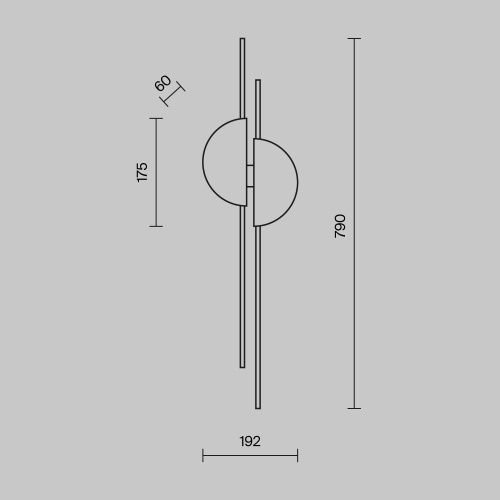 Бра Maytoni Skyline MOD179WL-L22BS4K - фото 3