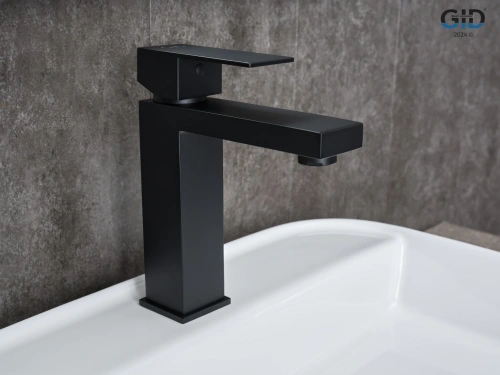 Смеситель Gid Cascada Anchel SS979-BM-K (SS979BMK) на раковину черный матовый - фото 3