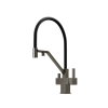Смеситель для кухни Sancos Loro SC4007GG на мойку вороненая сталь/черный