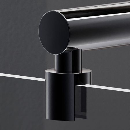 Душевая перегородка Am.Pm X-Joy W94UWI-100-F1-MTE 100х195 стекло прозрачное профиль хром