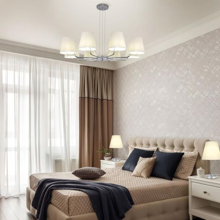 Настольная лампа Eurosvet Amaretto (Амаретто) 01165/1 хром