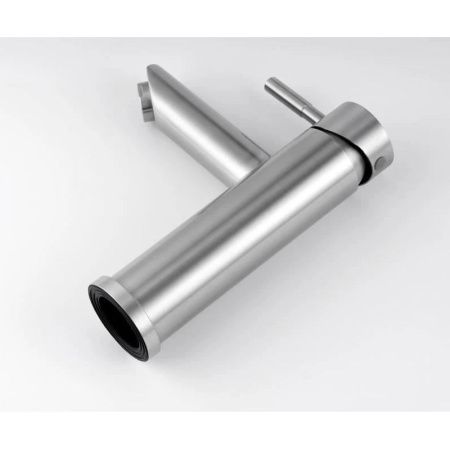 Смеситель Knotlor STREAMLINE SS-04 на раковину нержавеющая сталь