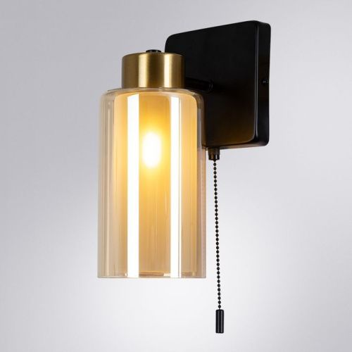 Бра Arte Lamp Leo (Лео) A7027AP-1BK - фото 2