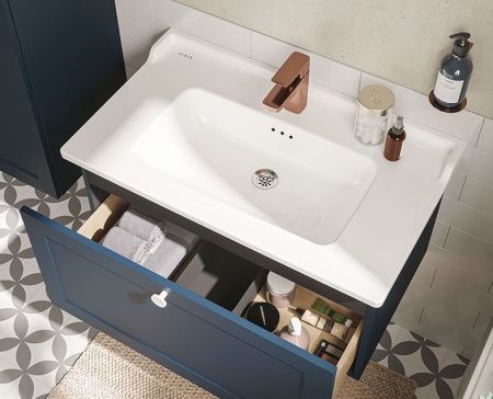 Смеситель Vitra Root Square A4273126EXP на раковину медь