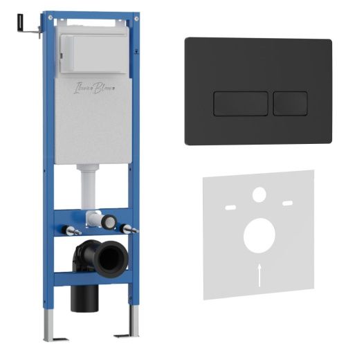 Комплект сантехническая инсталляция с клавишей смыва Iberica Blanca ESTI-R IB.001M.212 - фото 2