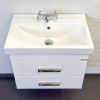 Тумба с раковиной Comforty Никосия 00-00011161CF 60х40 подвесная цвет белый