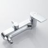 Душевая стойка Shevanik S4136 настенная цвет хром