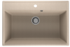 Кухонная мойка Ulgran Quartz Forte 760-03 76х51 цвет бежевый поверхность матовая