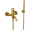 Смеситель для ванны Remer Chrono CH02DO настенный золото
