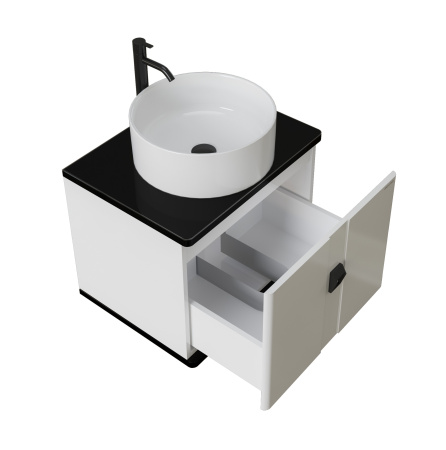 Столешница Grossman Норма 506003 60х50 накладная цвет черный