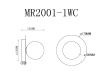 Светильник настенный Myfar July (Джулы) MR2001-1WC