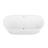 Ванна акриловая Grossman Forta GR-27021M 170х75 отдельностоящая овальная с каркасом